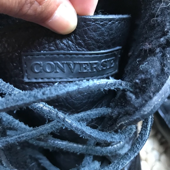 John Varvatos Chuck Taylor Bosey leatherBoots 8 - Picture 6 of 7